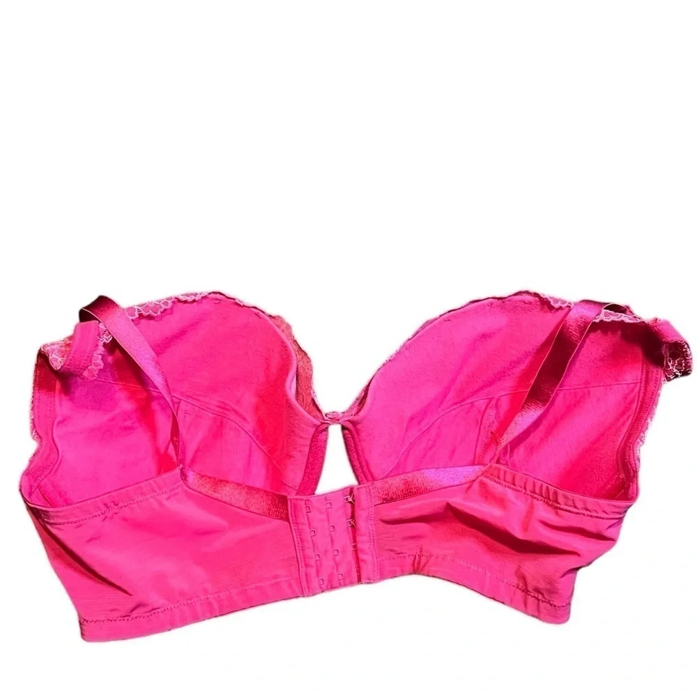 Cacique Pink Lace Bra Womens Size 44DD